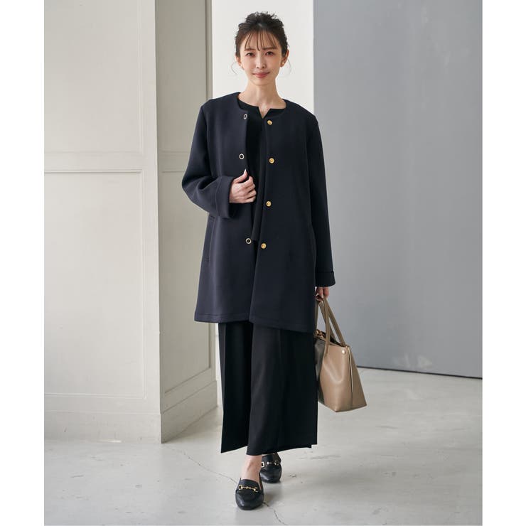 PUサイド切り替えトートバッグ | ikka  | 詳細画像12 