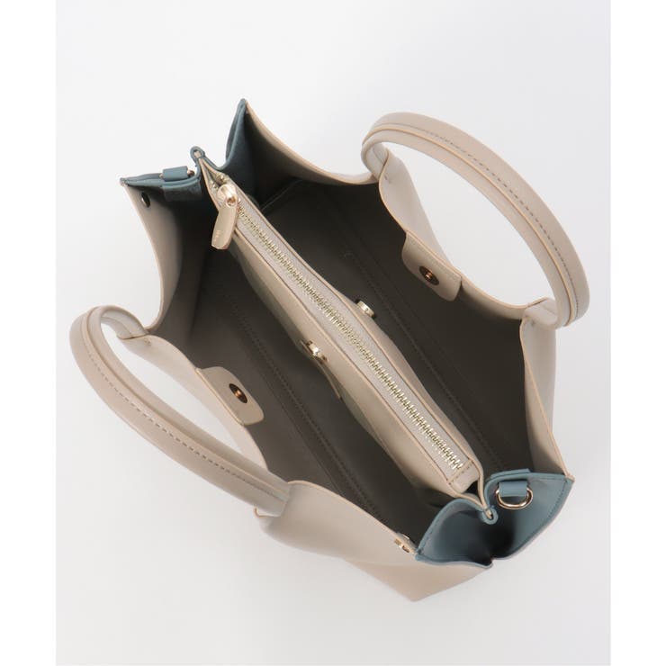 PUサイド切り替えトートバッグ | ikka  | 詳細画像20 