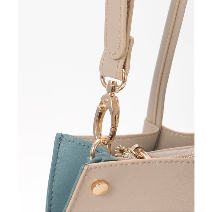 PUサイド切り替えトートバッグ | ikka  | 詳細画像23 