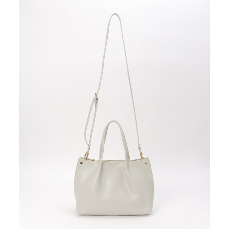 PUサイド切り替えトートバッグ | ikka  | 詳細画像27 