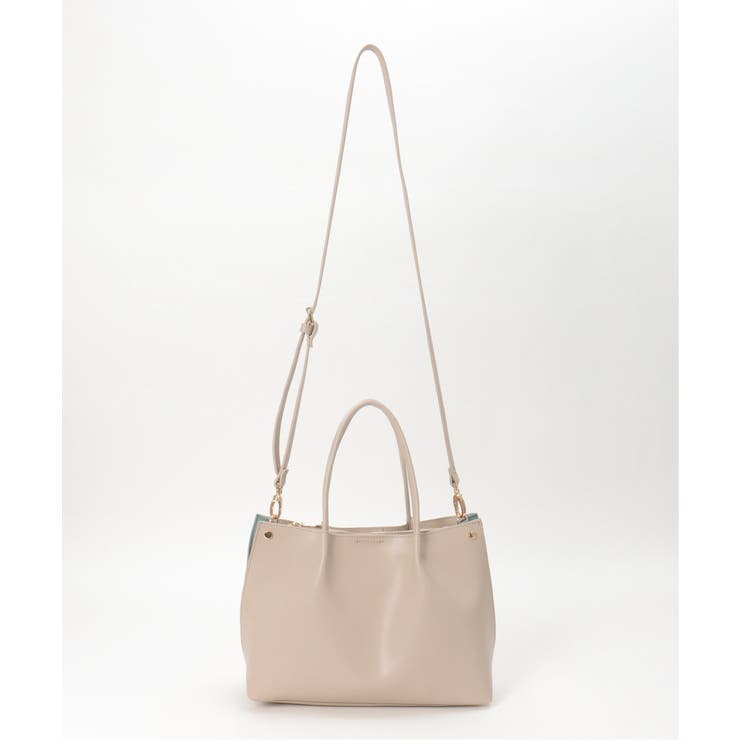 PUサイド切り替えトートバッグ | ikka  | 詳細画像35 