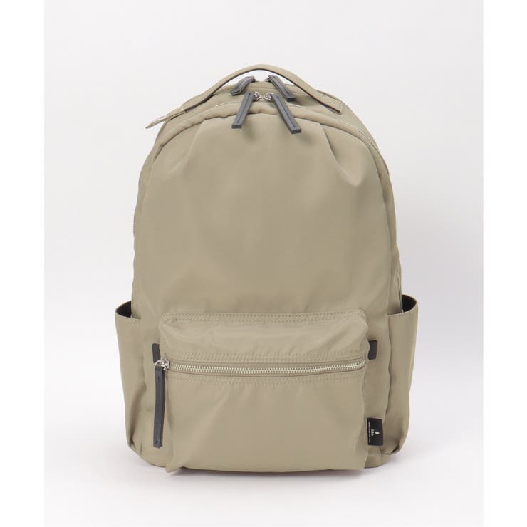 撥水ナイロン8ポケットリュック | ikka  | 詳細画像25 