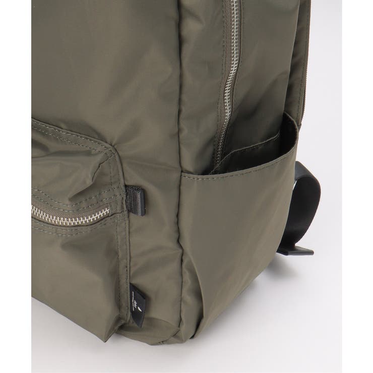 撥水ナイロン8ポケットリュック | ikka  | 詳細画像33 