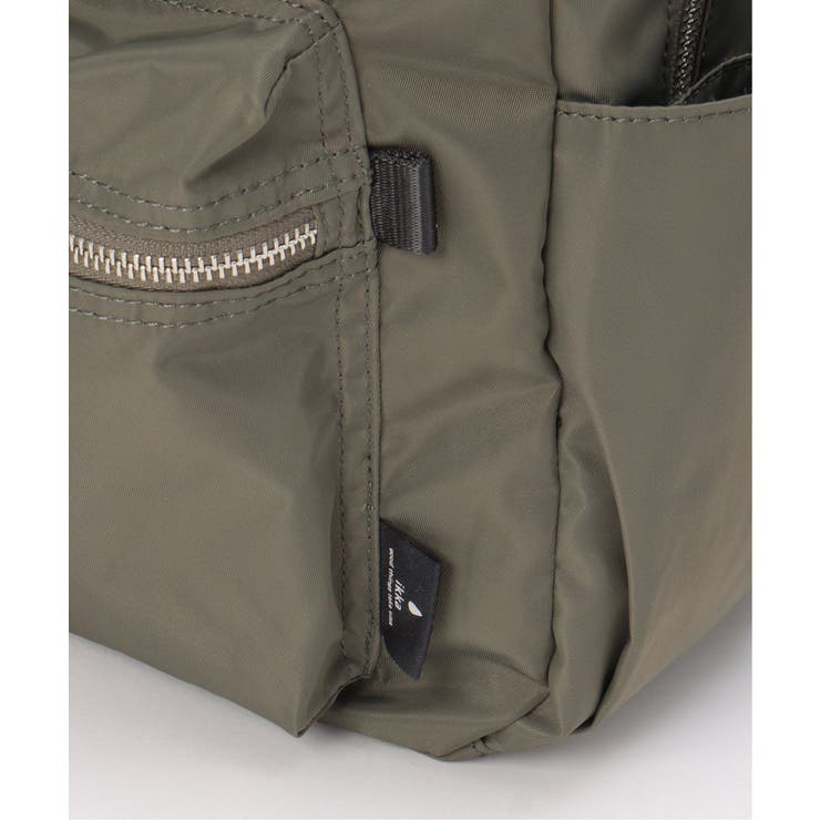 撥水ナイロン8ポケットリュック | ikka  | 詳細画像35 