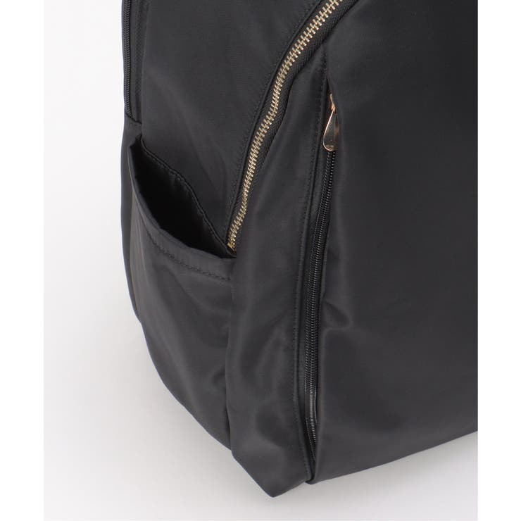 撥水ナイロンPC隠しポケットリュック | ikka  | 詳細画像10 