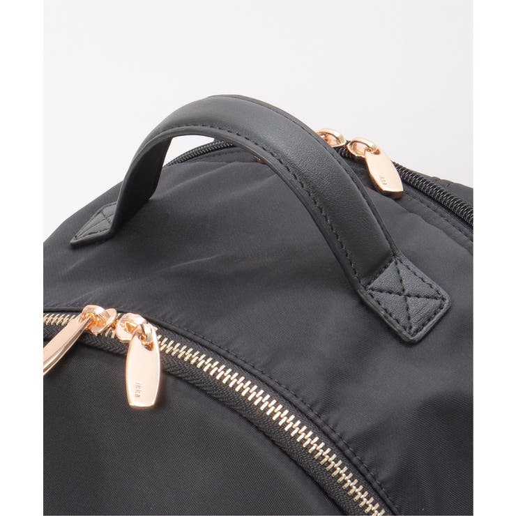 撥水ナイロンPC隠しポケットリュック | ikka  | 詳細画像12 