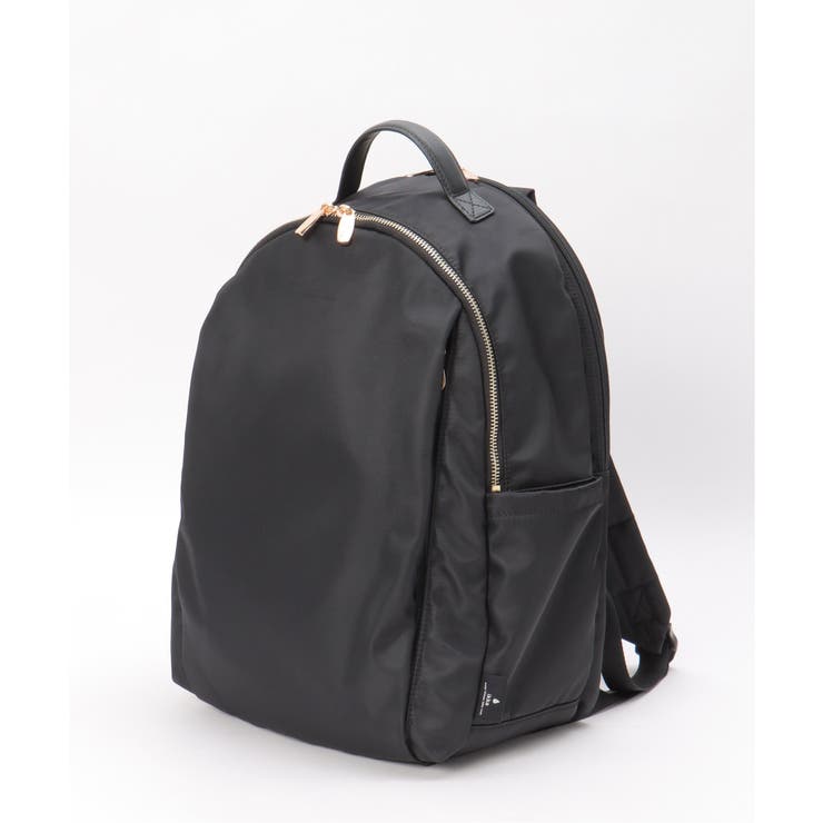 撥水ナイロンPC隠しポケットリュック | ikka  | 詳細画像2 