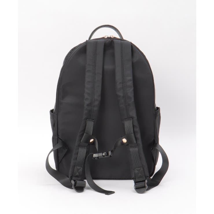 撥水ナイロンPC隠しポケットリュック | ikka  | 詳細画像3 