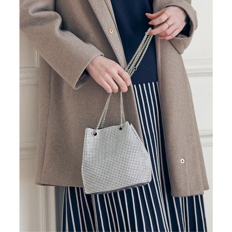 キラキラチェーンミニショルダーバッグ | ikka  | 詳細画像2 