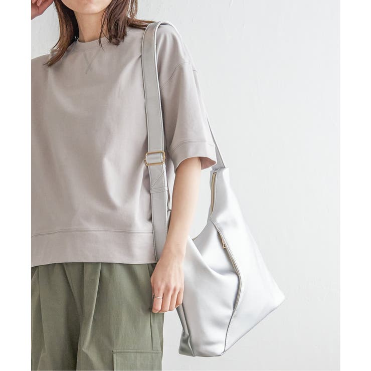 スクエアビッグショルダーバッグ | ikka  | 詳細画像7 