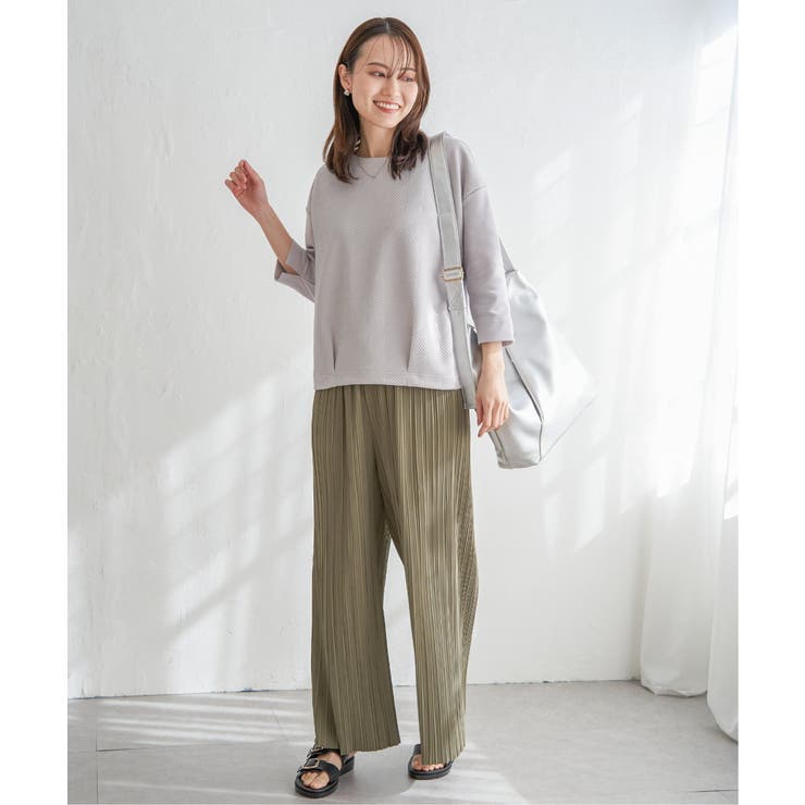 スクエアビッグショルダーバッグ | ikka  | 詳細画像8 