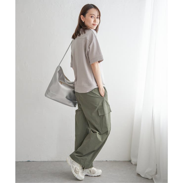 スクエアビッグショルダーバッグ | ikka  | 詳細画像9 