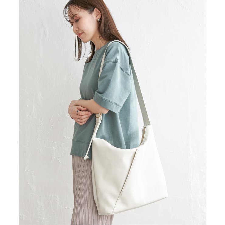 スクエアビッグショルダーバッグ | ikka  | 詳細画像4 