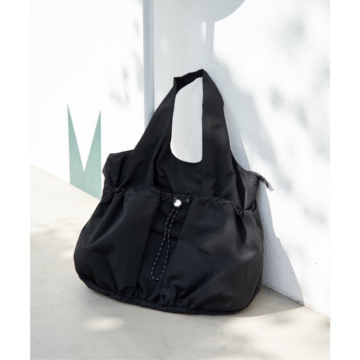 【雑誌InRed4月号掲載】撥水ドロストポケバルーントート | ikka  | 詳細画像13 