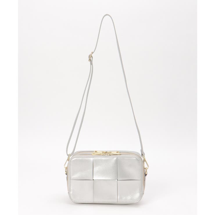 編み込みスクエアショルダーバッグ | ikka  | 詳細画像19 