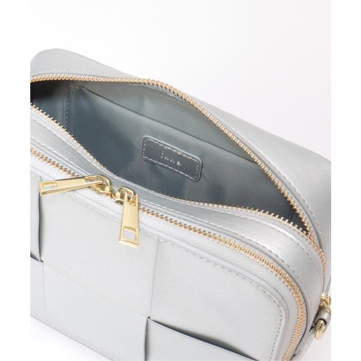 編み込みスクエアショルダーバッグ | ikka  | 詳細画像20 