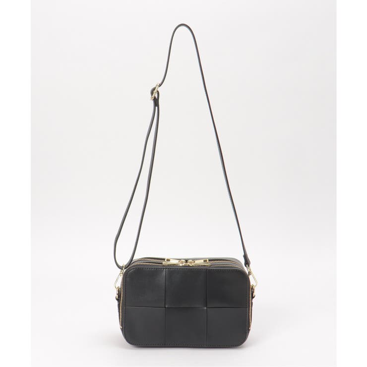 編み込みスクエアショルダーバッグ | ikka  | 詳細画像28 