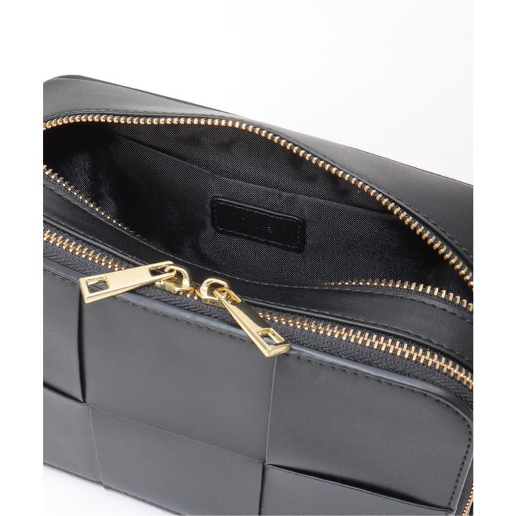 編み込みスクエアショルダーバッグ | ikka  | 詳細画像32 