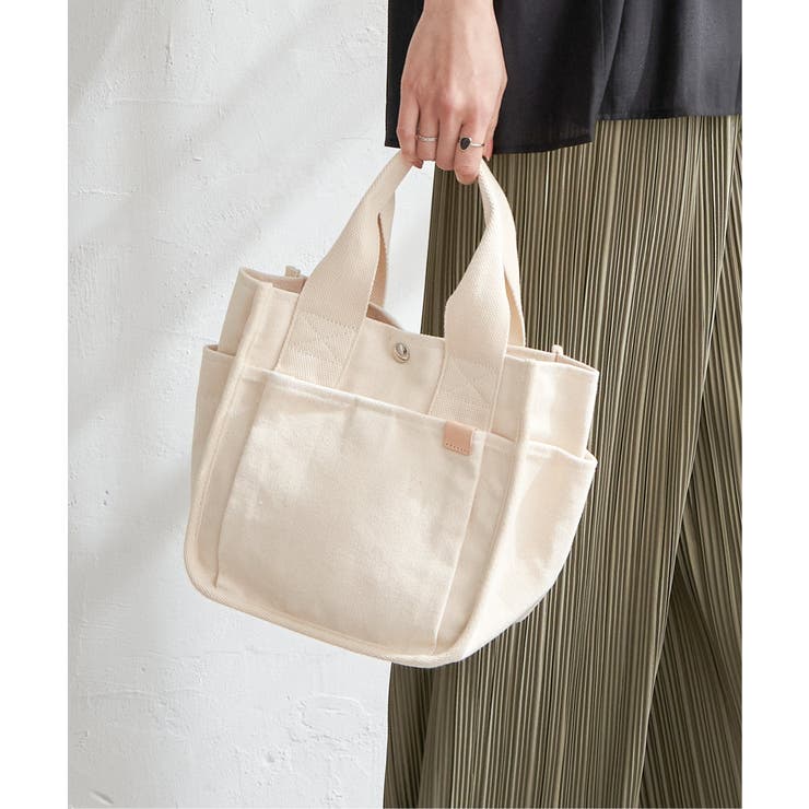 【雑誌InRed5月号掲載】キャンバスパイピングミニトートバッグ | ikka  | 詳細画像15 