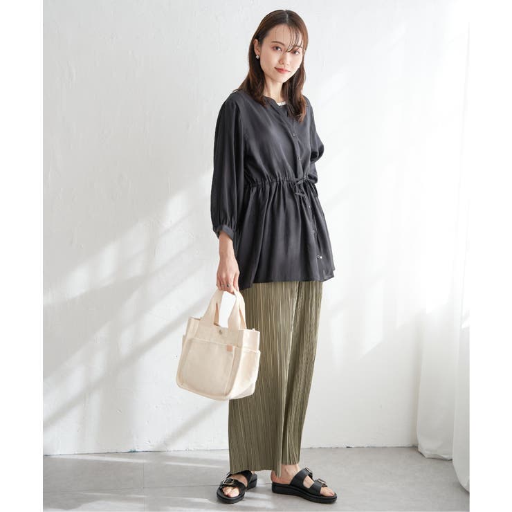 【雑誌InRed5月号掲載】キャンバスパイピングミニトートバッグ | ikka  | 詳細画像16 