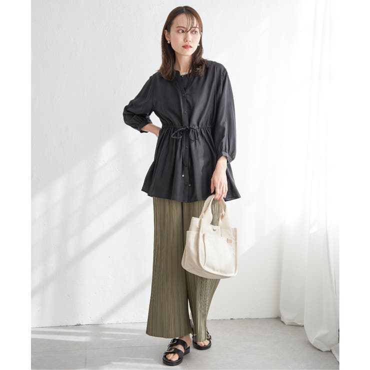 【雑誌InRed5月号掲載】キャンバスパイピングミニトートバッグ | ikka  | 詳細画像17 