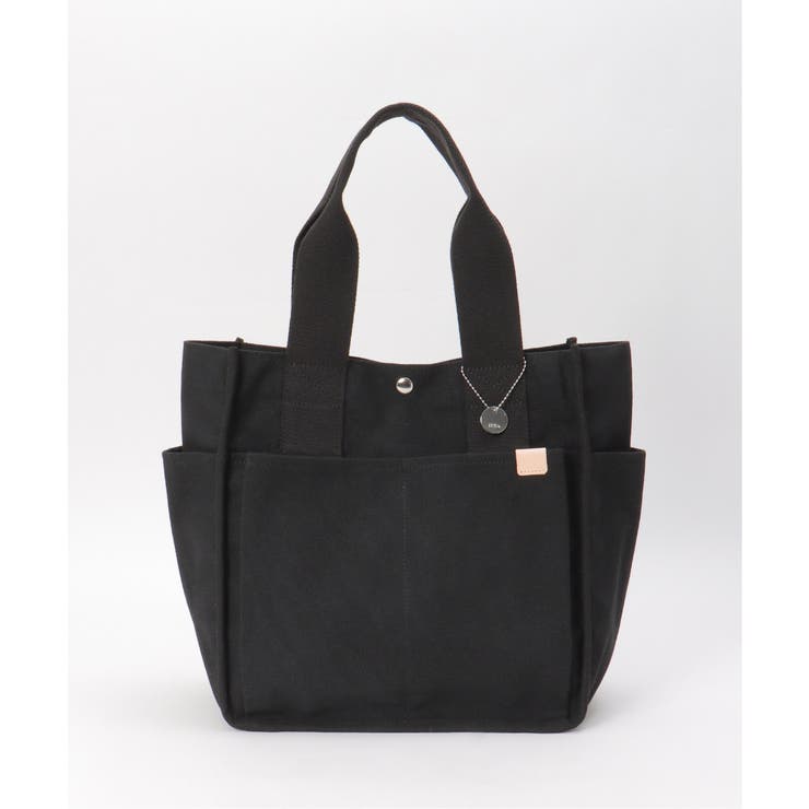 キャンバスパイピングビッグトートバッグ | ikka  | 詳細画像8 