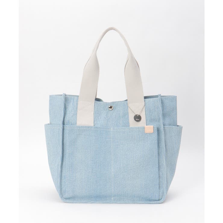 キャンバスパイピングビッグトートバッグ | ikka  | 詳細画像10 