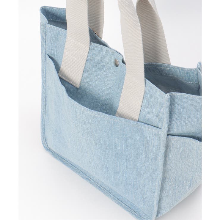 キャンバスパイピングビッグトートバッグ | ikka  | 詳細画像14 