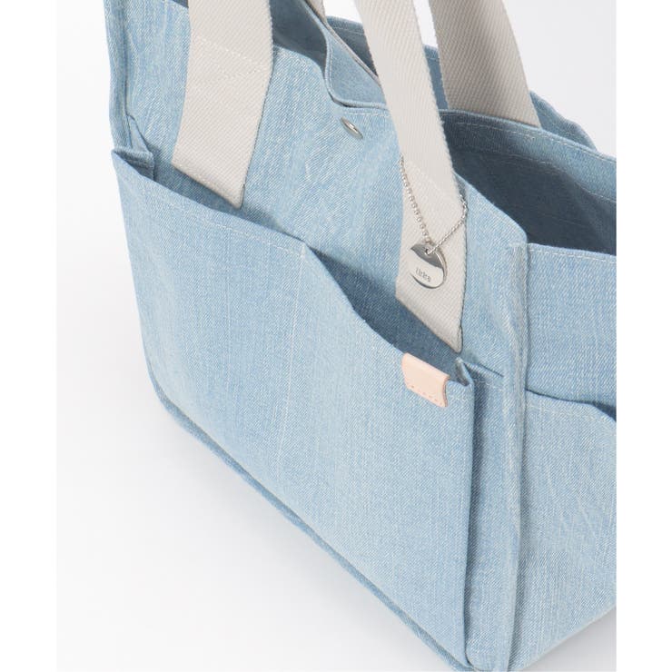 キャンバスパイピングビッグトートバッグ | ikka  | 詳細画像15 