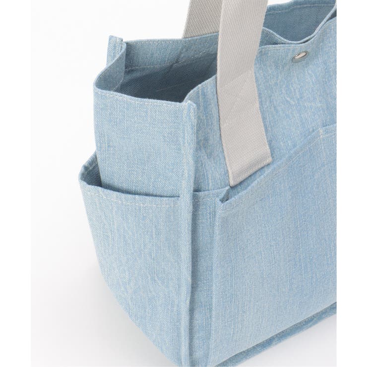 キャンバスパイピングビッグトートバッグ | ikka  | 詳細画像17 