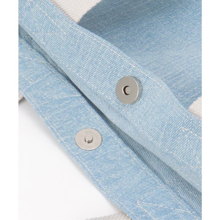 キャンバスパイピングビッグトートバッグ | ikka  | 詳細画像18 