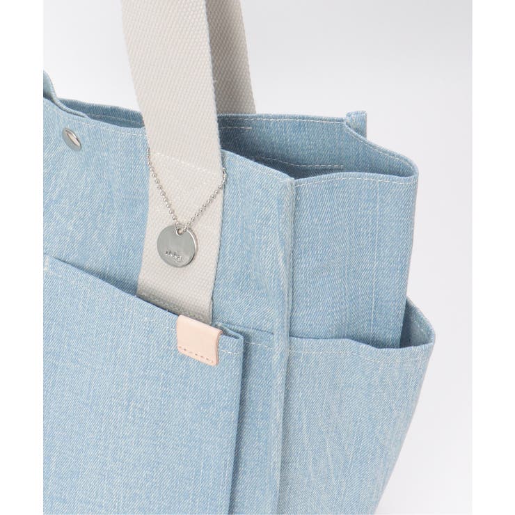 キャンバスパイピングビッグトートバッグ | ikka  | 詳細画像19 