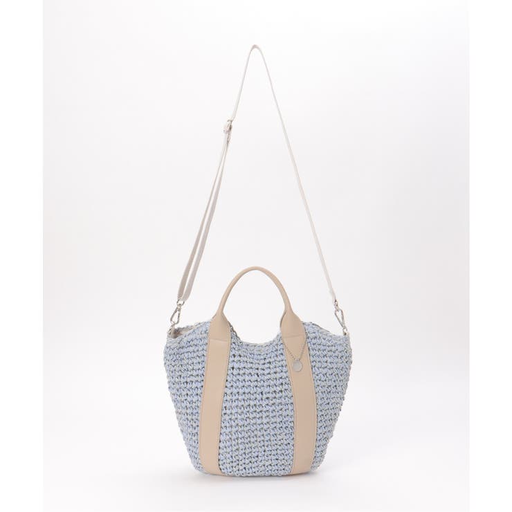 【雑誌InRed6月号掲載】雑材カラー持ち手2WAYバッグ | ikka  | 詳細画像17 