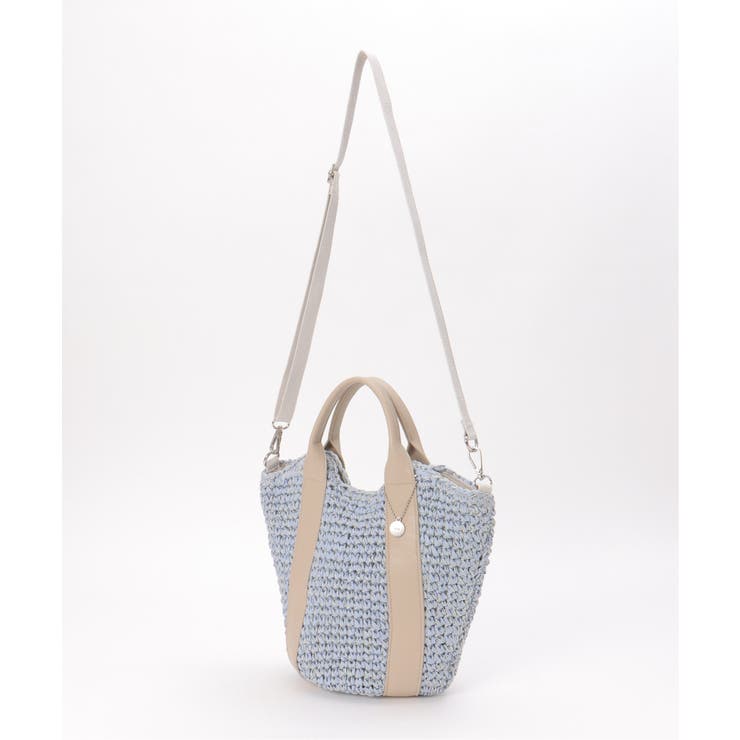 【雑誌InRed6月号掲載】雑材カラー持ち手2WAYバッグ | ikka  | 詳細画像18 