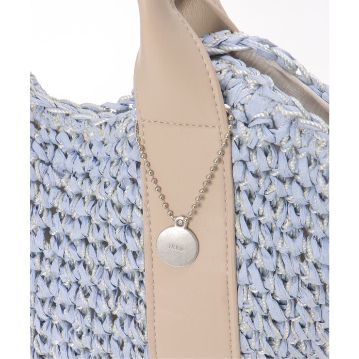 【雑誌InRed6月号掲載】雑材カラー持ち手2WAYバッグ | ikka  | 詳細画像25 