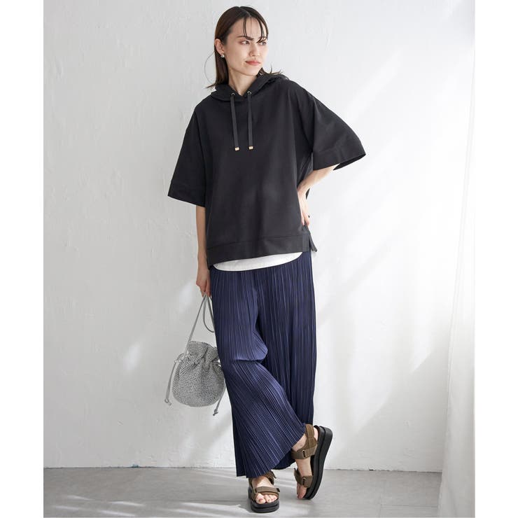 【雑誌InRed6月号掲載】細編み巾着ショルダーバッグ | ikka  | 詳細画像10 