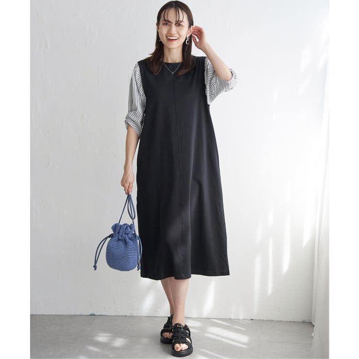 【雑誌InRed6月号掲載】細編み巾着ショルダーバッグ | ikka  | 詳細画像22 