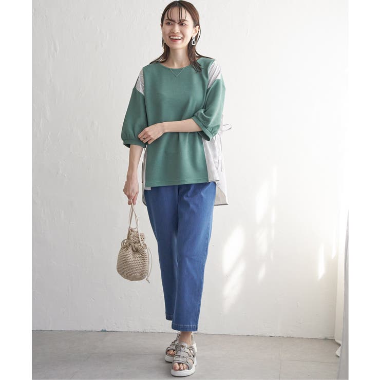 【雑誌InRed6月号掲載】細編み巾着ショルダーバッグ | ikka  | 詳細画像25 