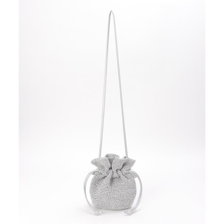 【雑誌InRed6月号掲載】細編み巾着ショルダーバッグ | ikka  | 詳細画像28 