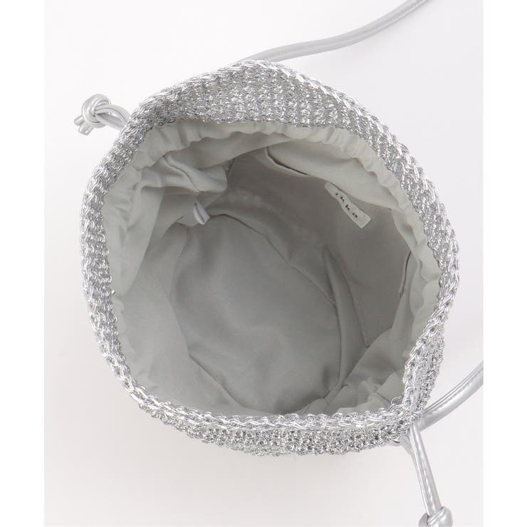 【雑誌InRed6月号掲載】細編み巾着ショルダーバッグ | ikka  | 詳細画像31 