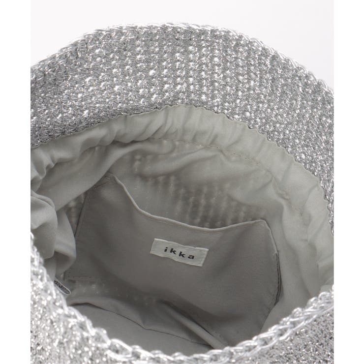 【雑誌InRed6月号掲載】細編み巾着ショルダーバッグ | ikka  | 詳細画像32 