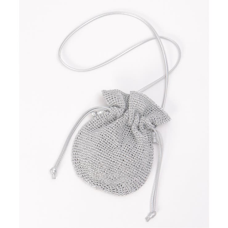 【雑誌InRed6月号掲載】細編み巾着ショルダーバッグ | ikka  | 詳細画像35 