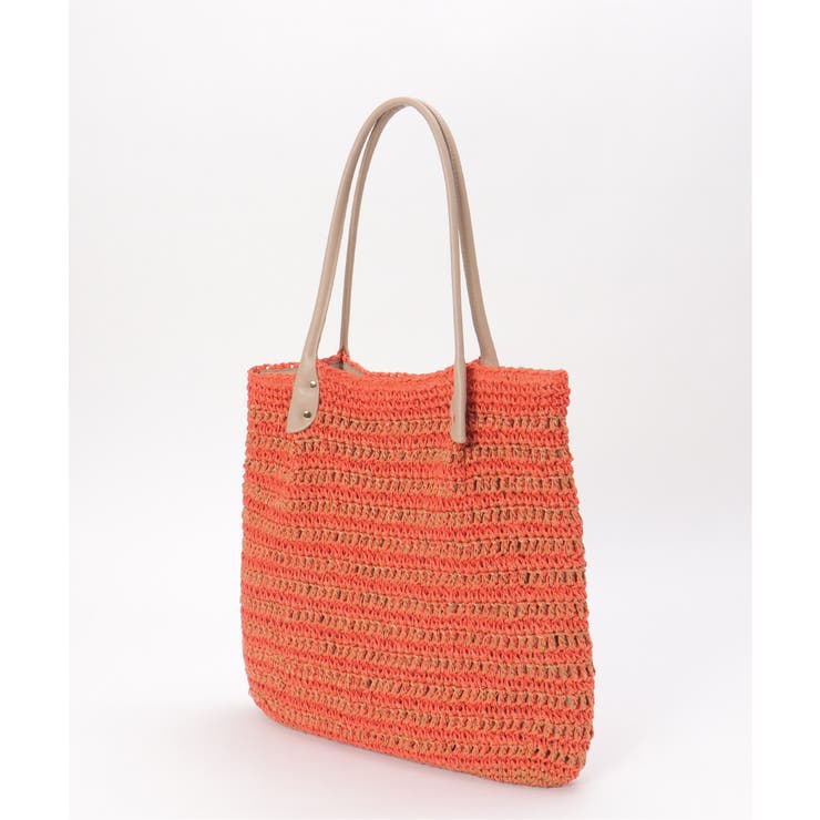 雑材縦長トートバッグ | ikka  | 詳細画像19 