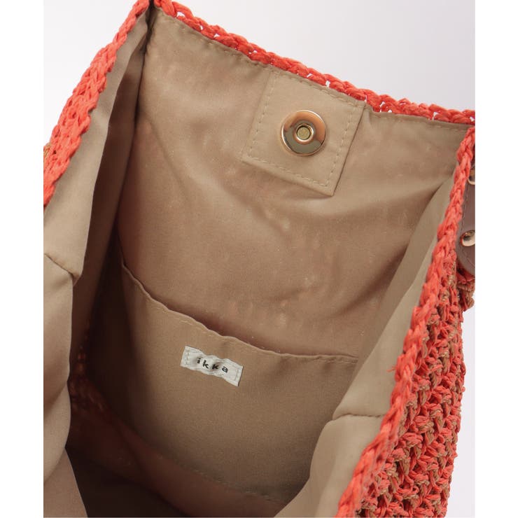 雑材縦長トートバッグ | ikka  | 詳細画像23 