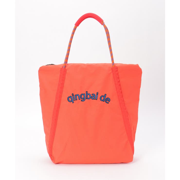 撥水ロゴ刺繍ロープトートバッグ | ikka  | 詳細画像8 