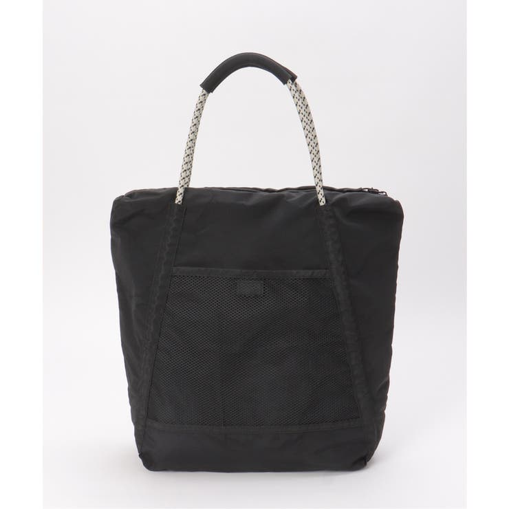 撥水ロゴ刺繍ロープトートバッグ | ikka  | 詳細画像13 