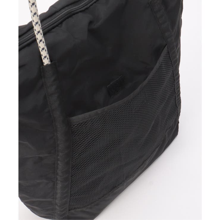 撥水ロゴ刺繍ロープトートバッグ | ikka  | 詳細画像19 