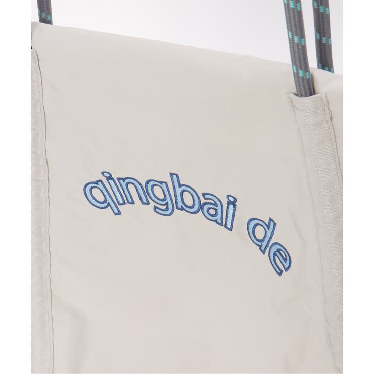 撥水ロゴ刺繍ロープトートバッグ | ikka  | 詳細画像22 