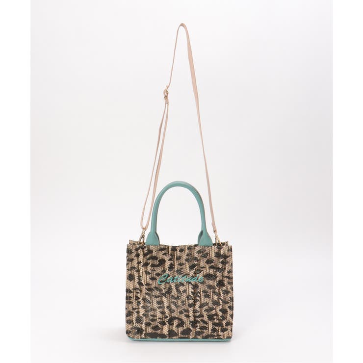 ブルー | 雑材シート2WAYショルダーバッグ | ikka 