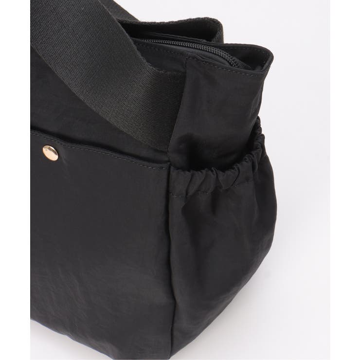 撥水ナイロン2WAYショルダーバッグ | ikka  | 詳細画像8 